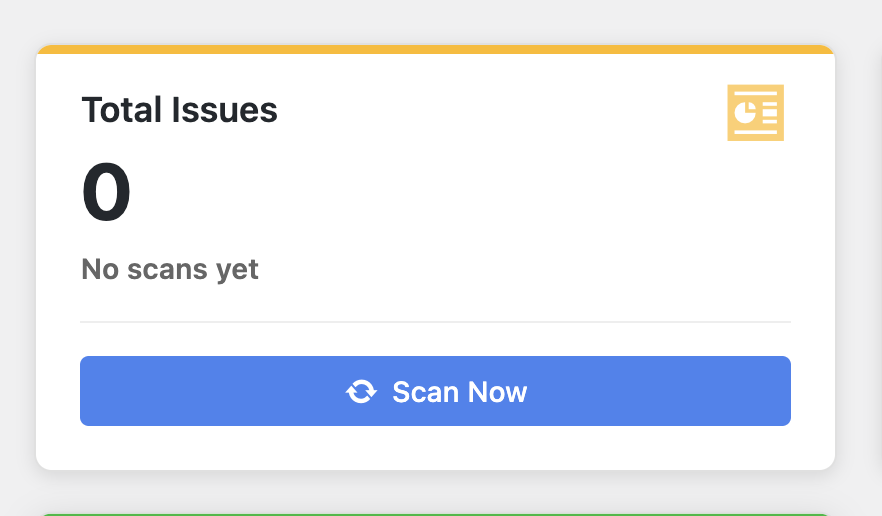 Easy to access scan button
