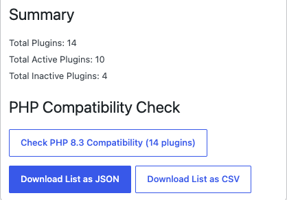 Check PHP 8.3 Compatibility